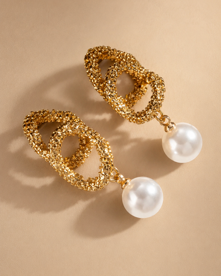 Boucles d’oreilles Gloria - doré
