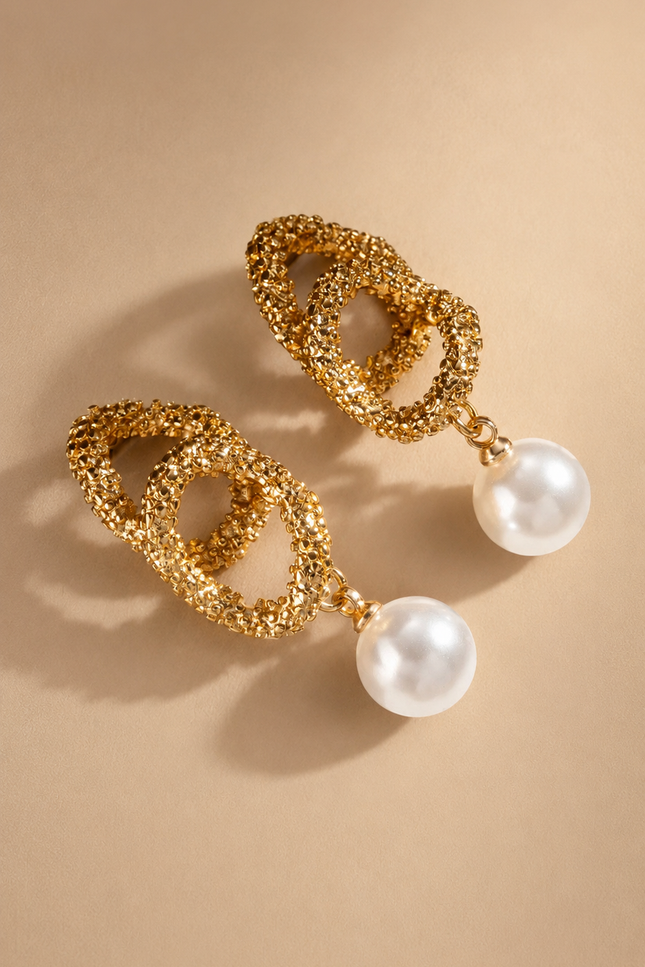 Boucles d’oreilles Gloria - doré