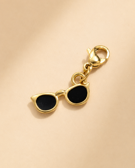Charm Lunettes - Doré