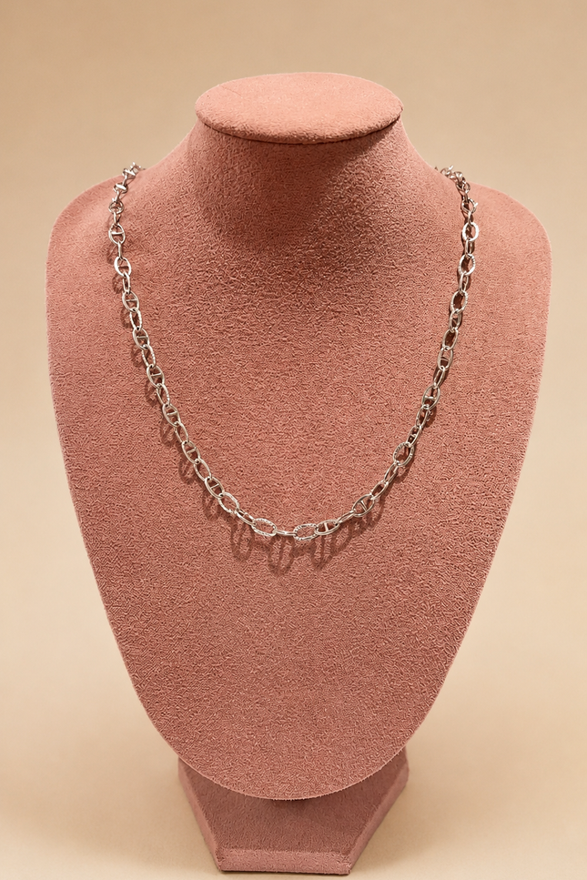 Collier charm Caly  - Argenté