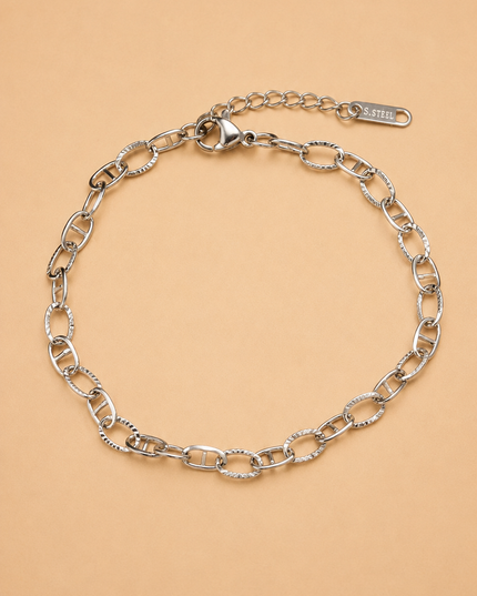Bracelet charm Caly  - Argenté