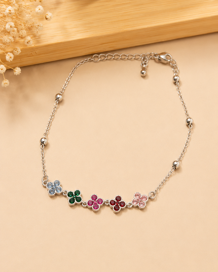 Bracelet de cheville Nova - Argenté