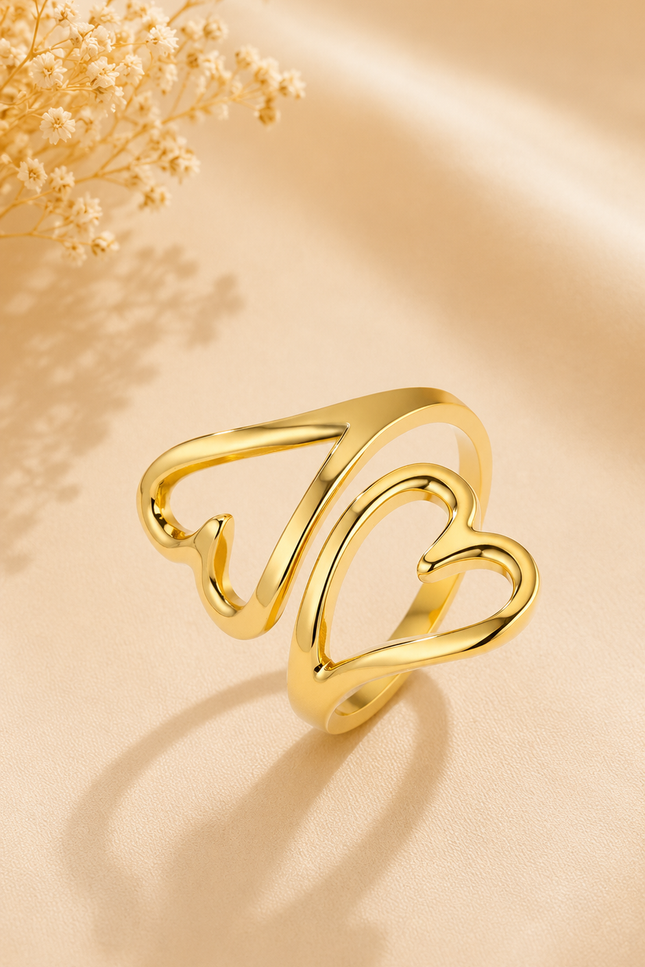 Bague Love - Doré