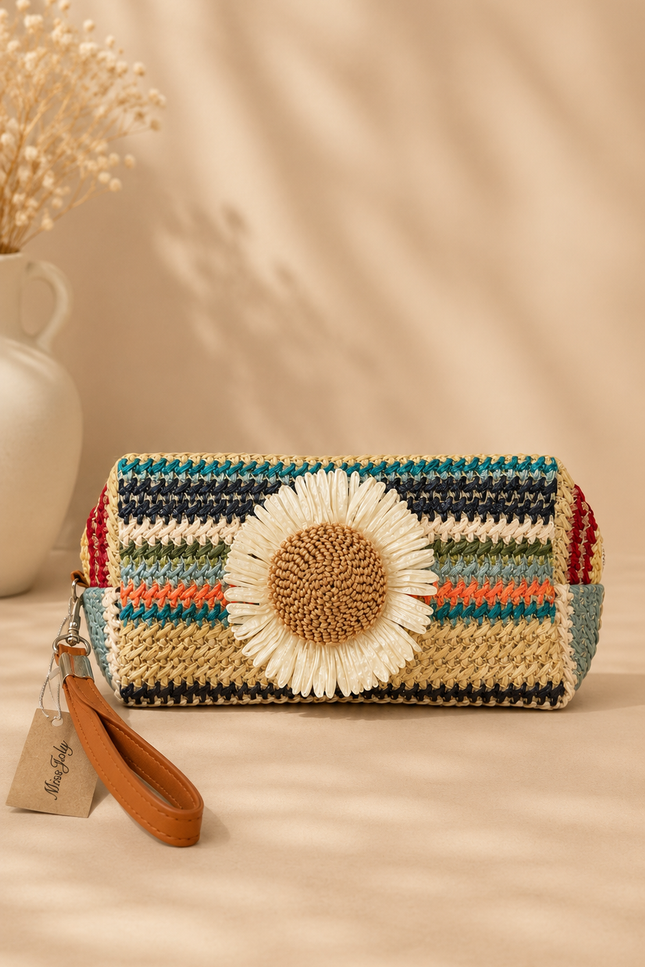Trousse Florale - Bleue
