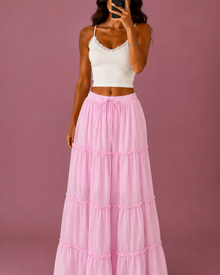 Jupe Azelia - Rose