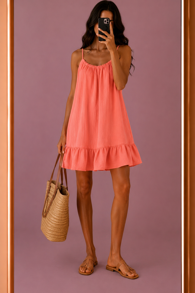 Robe Alma - Corail