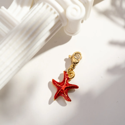 Charm Étoile de mer  - Doré