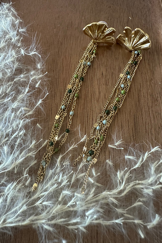 Boucles d'oreilles Gina - Dorée