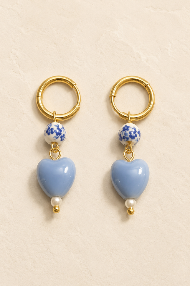 Boucles d’oreilles - Riviera bleue