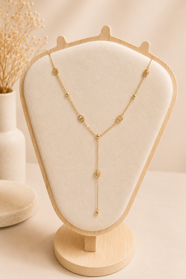 Collier Riviera - Doré