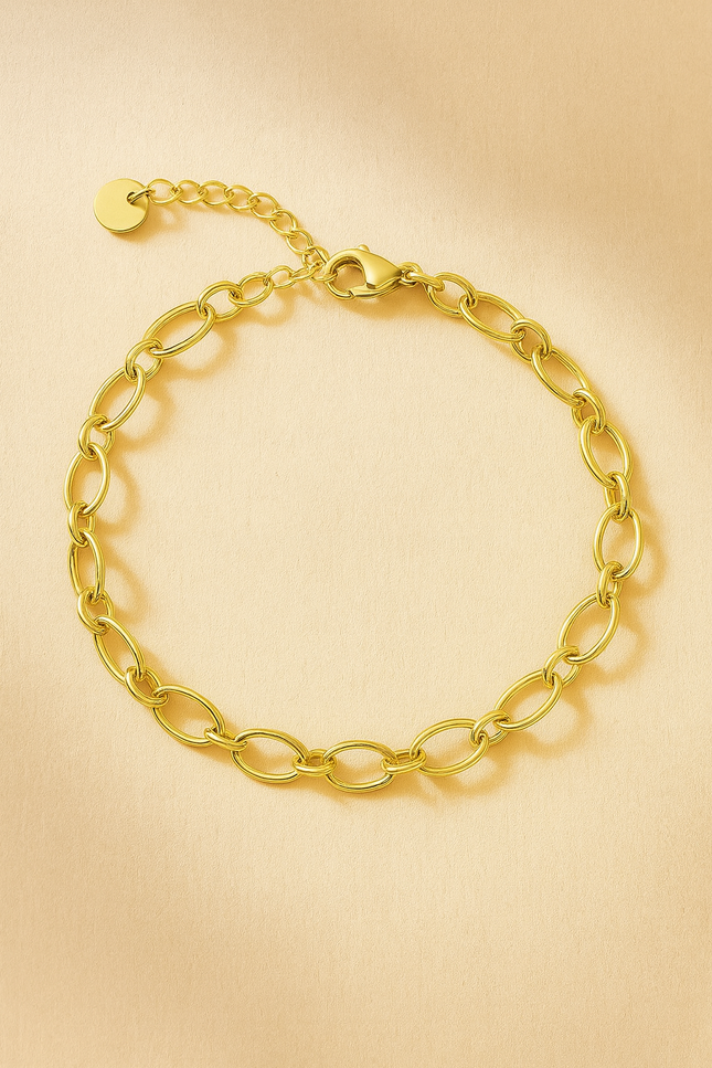 Bracelet pour charms Aurore - Doré