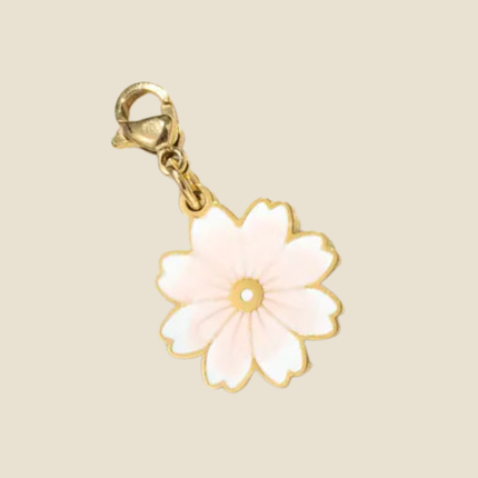 Charm Fleur de cerisier - Doré