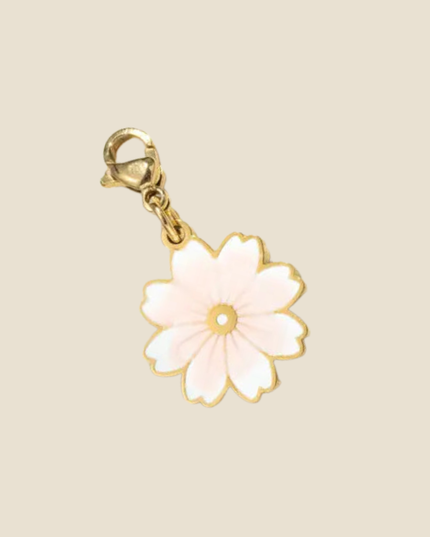 Charm Fleur de cerisier - Doré