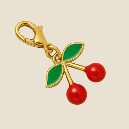 Charm Cerise - Doré