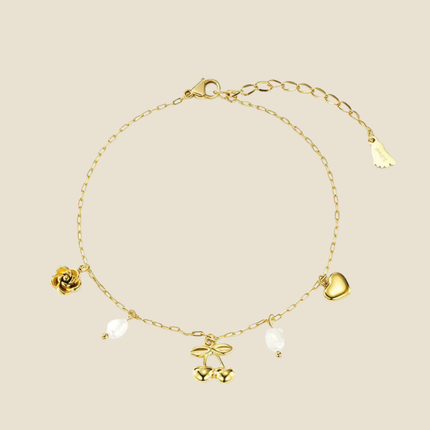 Bracelet de cheville Calista - Doré