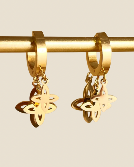 Boucles d'oreilles Stella - Dorée