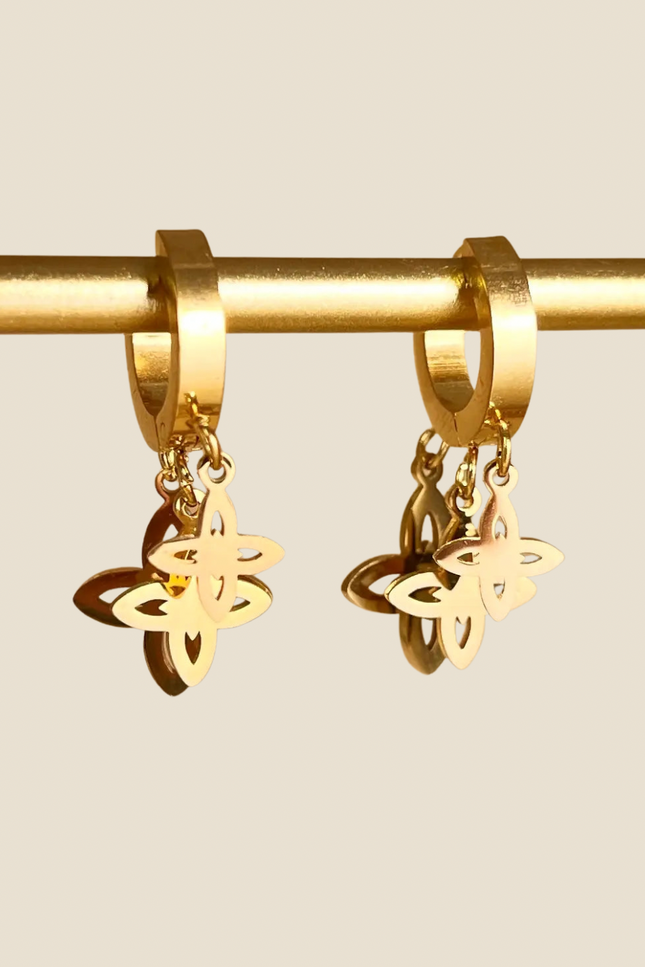 Boucles d'oreilles Stella - Dorée