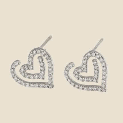 Boucles d’oreilles Serena - Argentée