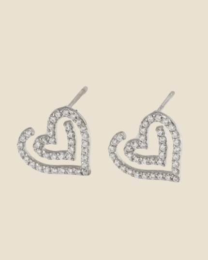 Boucles d’oreilles Serena - Argentée