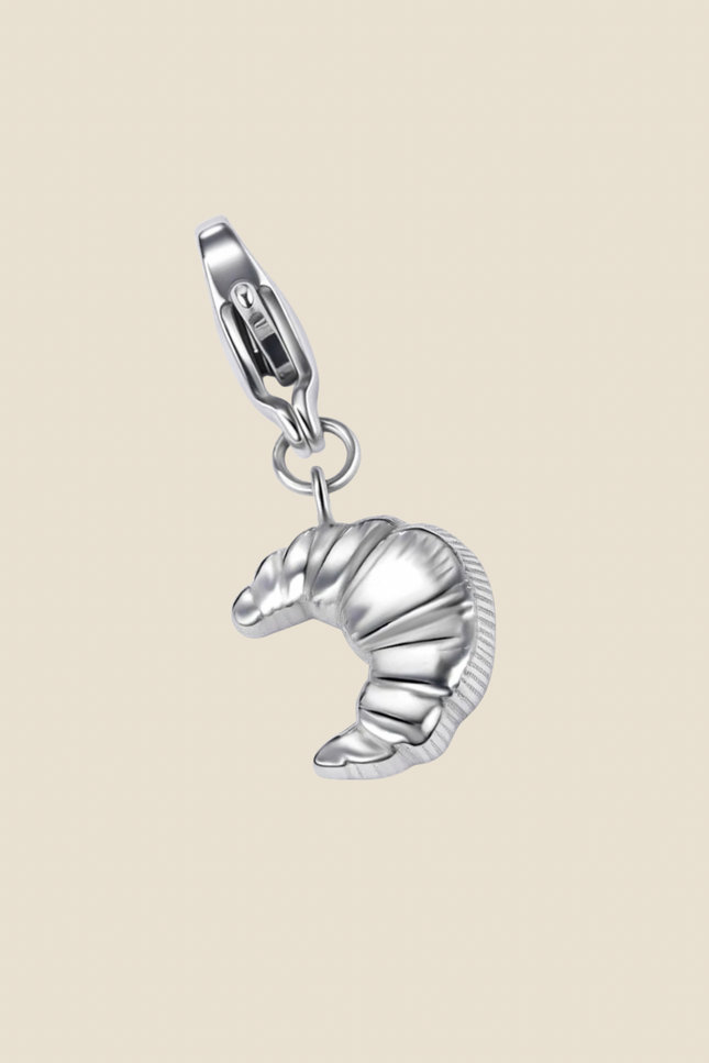 Charm Croissant - Argenté