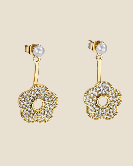 Boucles d'oreilles Mirella - Dorée