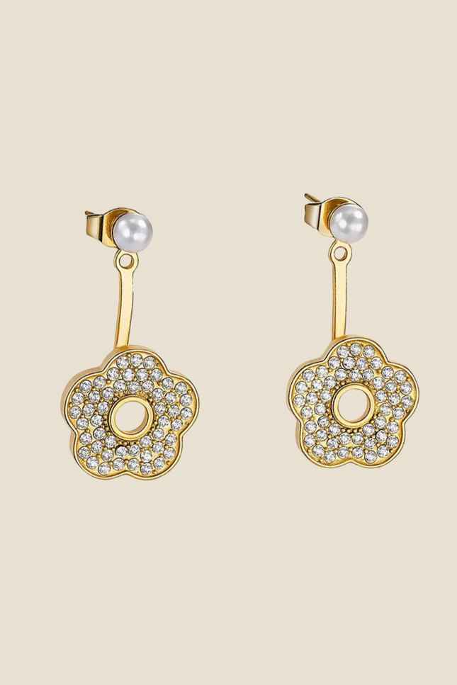 Boucles d'oreilles Mirella - Dorée