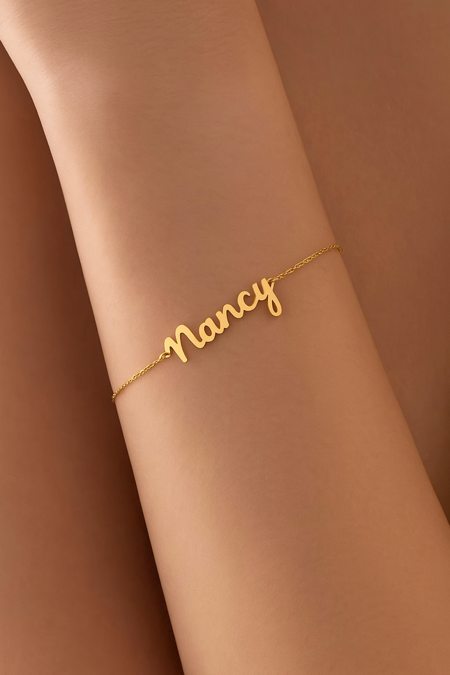 Bracelet Élégance Name - Personnalisé