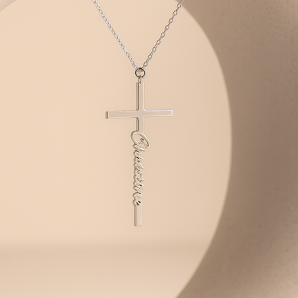 Collier Croix - Personnalisé