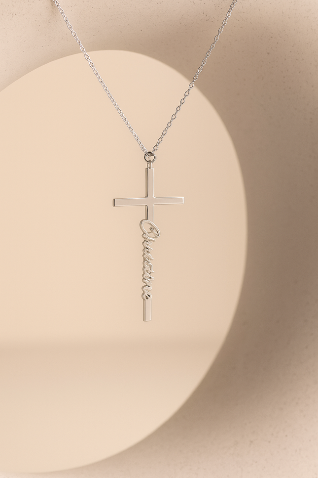 Collier Croix - Personnalisé