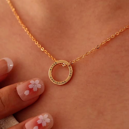 Collier Round - Personnalisé