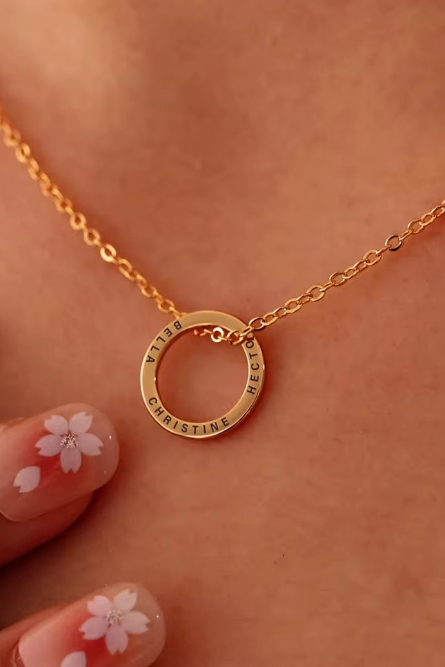 Collier Round - Personnalisé