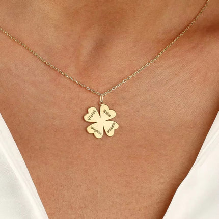 Collier Trèfle - Personnalisé