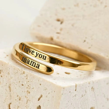 Bague Sentiment - Personnalisé