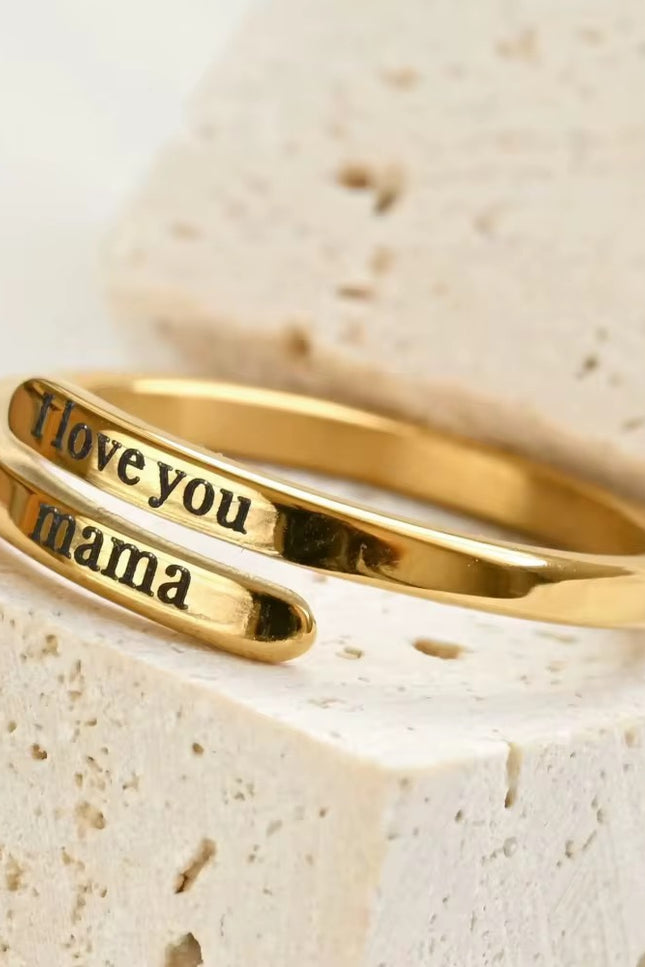 Bague Sentiment - Personnalisé