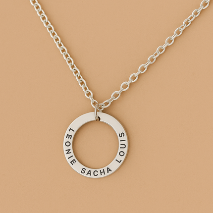 Collier Round - Personnalisé