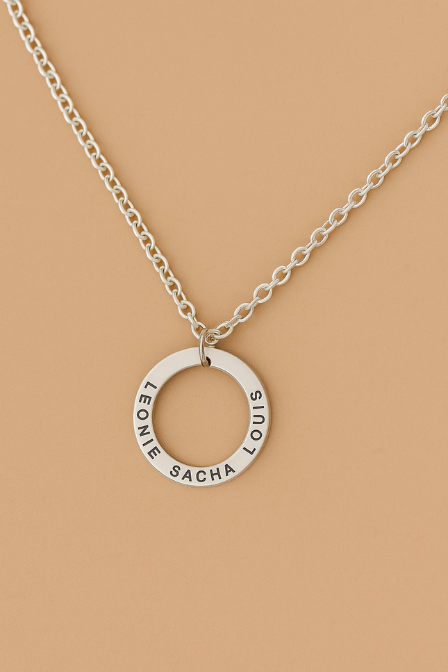 Collier Round - Personnalisé