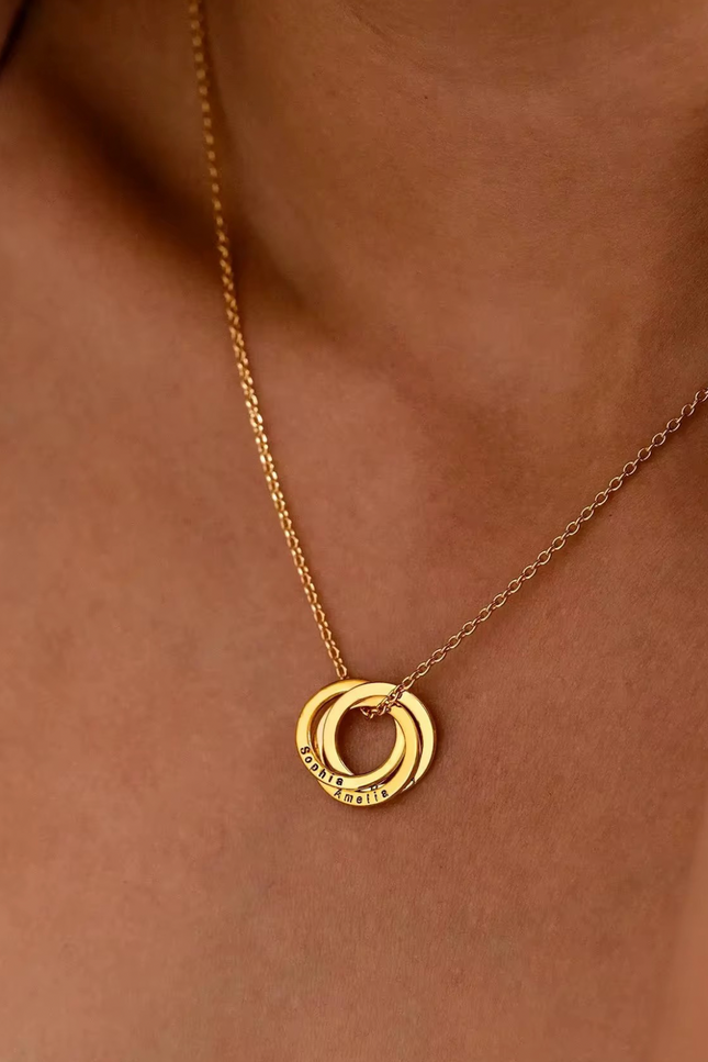 Collier 3 Cercles - Personnalisé
