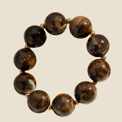 Bracelet Amaréla - Chocolat