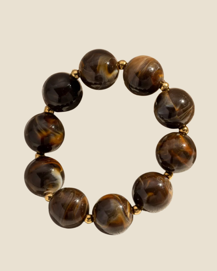 Bracelet Amaréla - Chocolat
