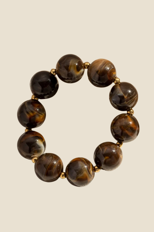 Bracelet Amaréla - Chocolat