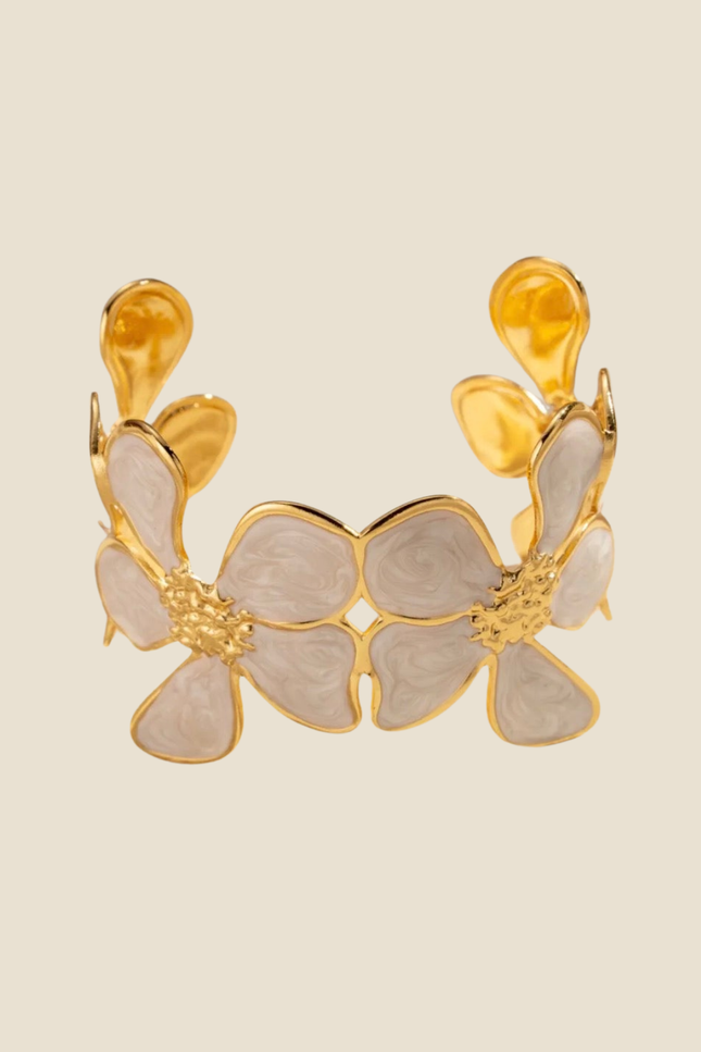 Bracelet Flora - Blanc