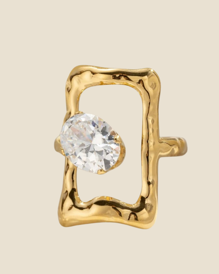 Bague Aqua - Dorée