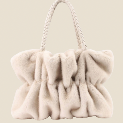 Sac Fourrure Sauvage - Beige