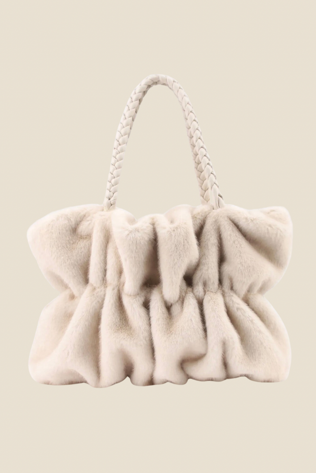 Sac Fourrure Sauvage - Beige