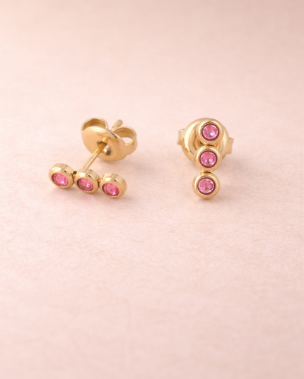 Boucles d’oreilles Maya - Rose