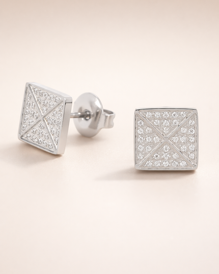Boucles d’oreilles Zia - Argentée