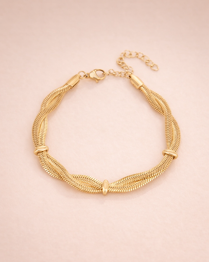 Bracelet Aïa - Doré