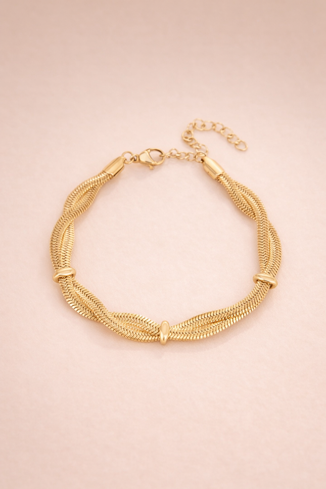 Bracelet Aïa - Doré