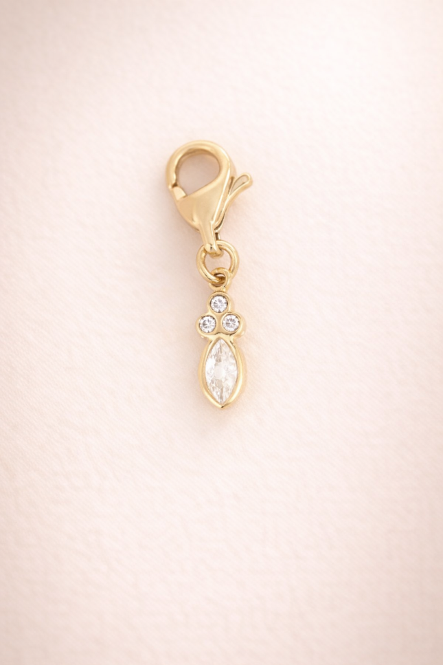 Charm Cristal - Doré