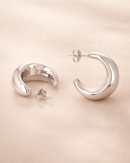 Boucles d’oreilles Romy - Argentée